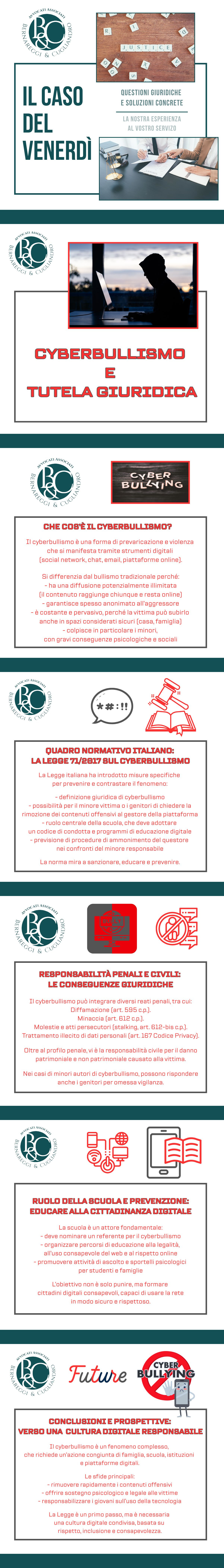 Cyberbullismo e tutela giuridica