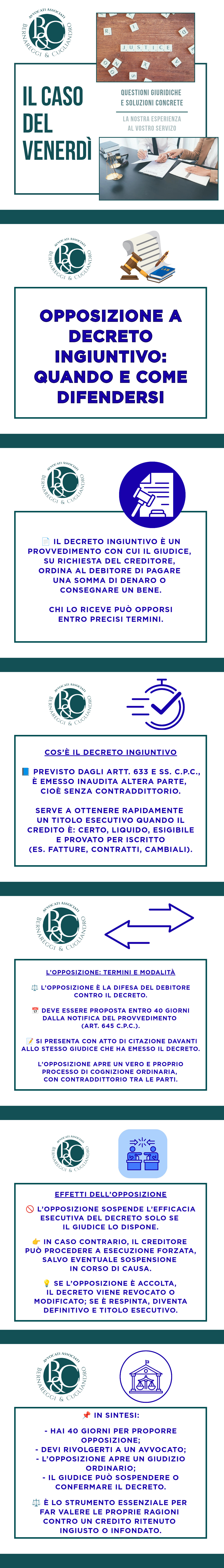 Opposizione a decreto ingiuntivo 