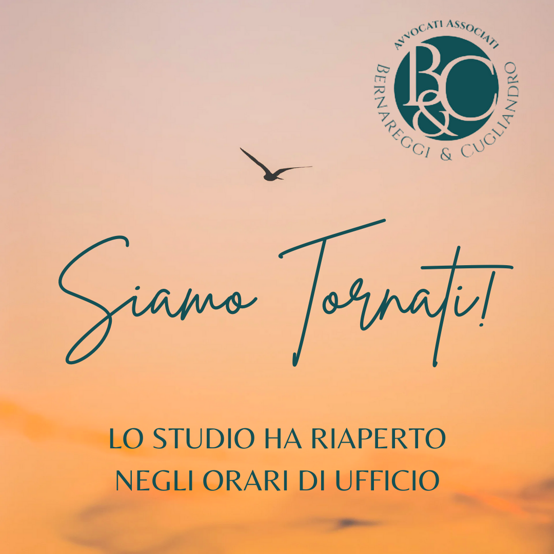 Riapertura Studio